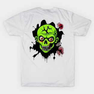 green skull T-Shirt